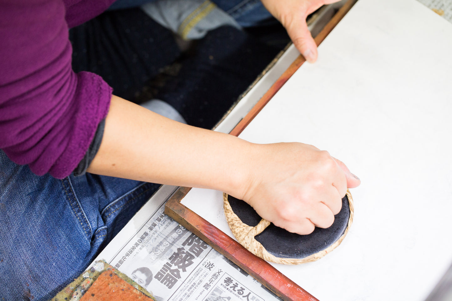 高名美人六歌撰 難波屋 おきた