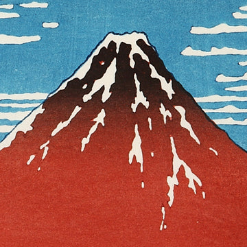 凱風快晴(特大版 ガラス額装)