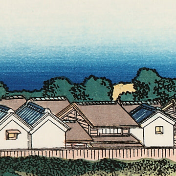 従千住花街眺望の不二