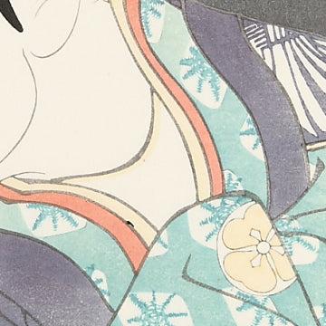 八世森田勘弥の駕舁鶯の治郎作