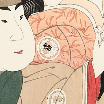 二世瀬川富三郎の大岸蔵人の妻やどり木と中村万世の腰元若草