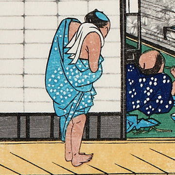 赤坂 旅舎招婦ノ図