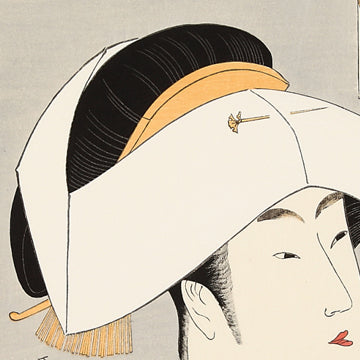 高名美人六歌撰 富本豊雛