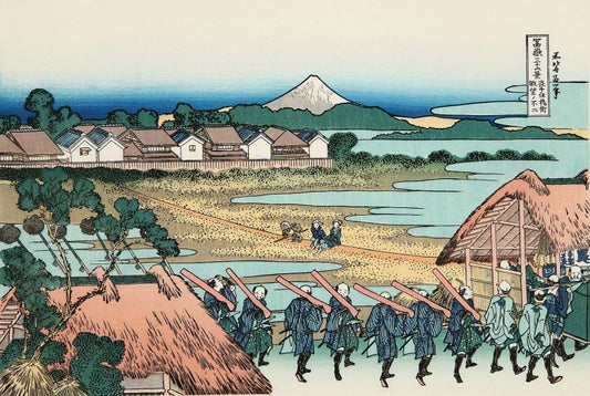 従千住花街眺望の不二