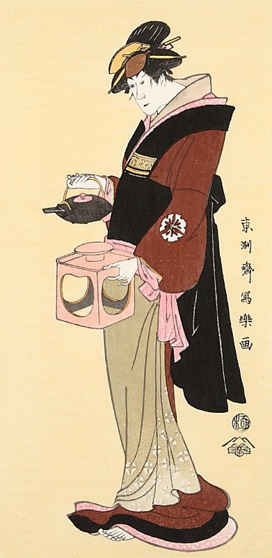 松本米三郎の仲居おつゆ