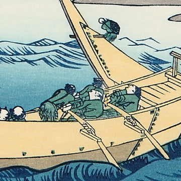 東海道江尻田子の浦略図
