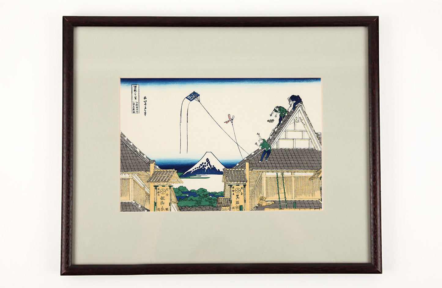 江都駿河町三井見世略図