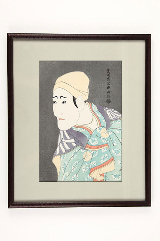 八世森田勘弥の駕舁鶯の治郎作